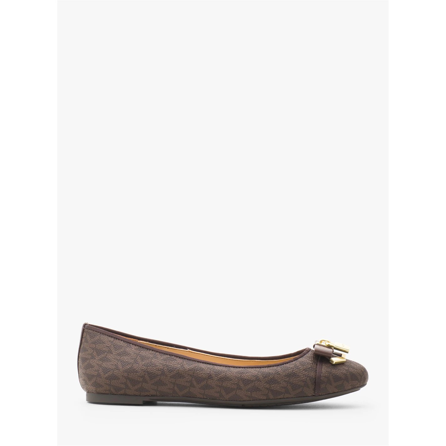 MICHAEL Michael Kors Michael Kors Alice Signature Ballet Pump 4 MICHAEL Michael Kors Michael Kors Alice Signature Ballet Pump - Image 2