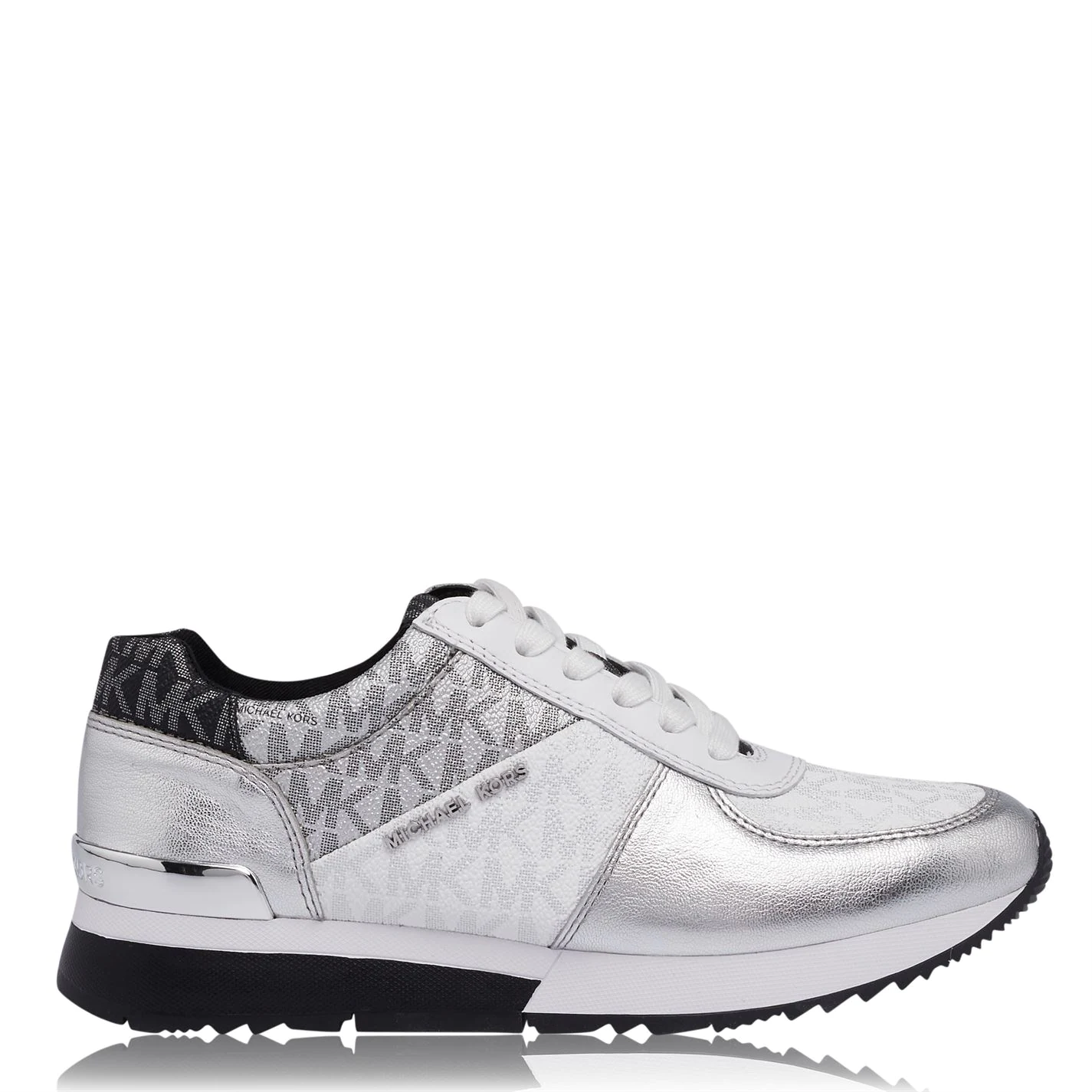 MICHAEL Michael Kors Allie Metallic Trainers 3 MICHAEL Michael Kors Allie Metallic Trainers