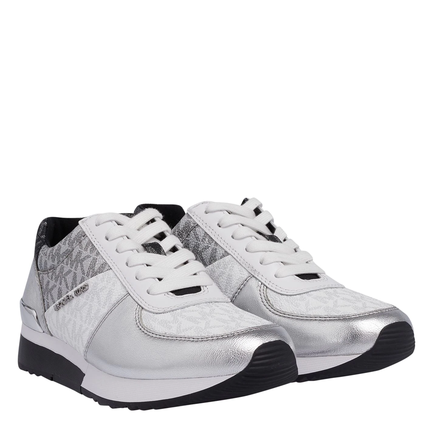 MICHAEL Michael Kors Allie Metallic Trainers 5 MICHAEL Michael Kors Allie Metallic Trainers - Image 3