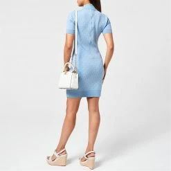 MICHAEL MICHAEL KORS Dot Mock Neck Dress -MICHAEL Michael Kors Official Shop 32630118 xxl a2