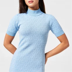 MICHAEL MICHAEL KORS Dot Mock Neck Dress -MICHAEL Michael Kors Official Shop 32630118 xxl a3