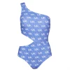 MICHAEL Michael Kors MMK Cut Out One Shoulder One Piece - Monogram -MICHAEL Michael Kors Official Shop 35470418 xxl