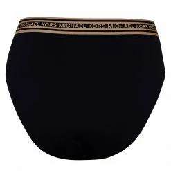 MICHAEL Michael Kors Logo High Waist Bikini Bottoms -MICHAEL Michael Kors Official Shop 35736103 xxl a10