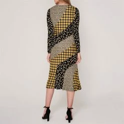 MICHAEL Michael Kors Sleeve Floral Midi Dress -MICHAEL Michael Kors Official Shop 57930503 xxl a2