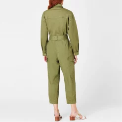 MICHAEL MICHAEL KORS Belted Boilersuit -MICHAEL Michael Kors Official Shop 58530415 xxl a2