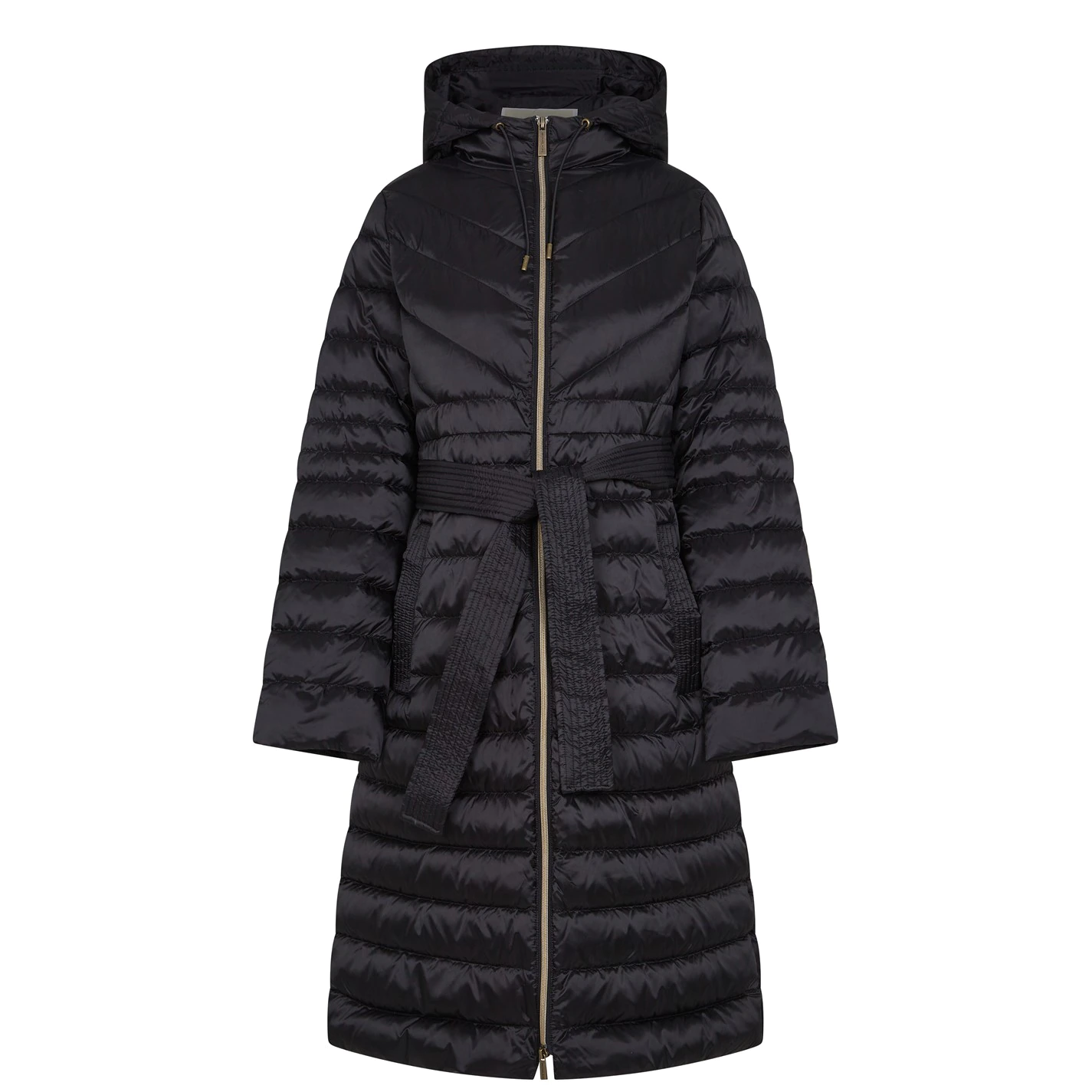 MICHAEL Michael Kors Michael Kors Long Fitted Puffa Jacket Womens 3 MICHAEL Michael Kors Michael Kors Long Fitted Puffa Jacket Womens