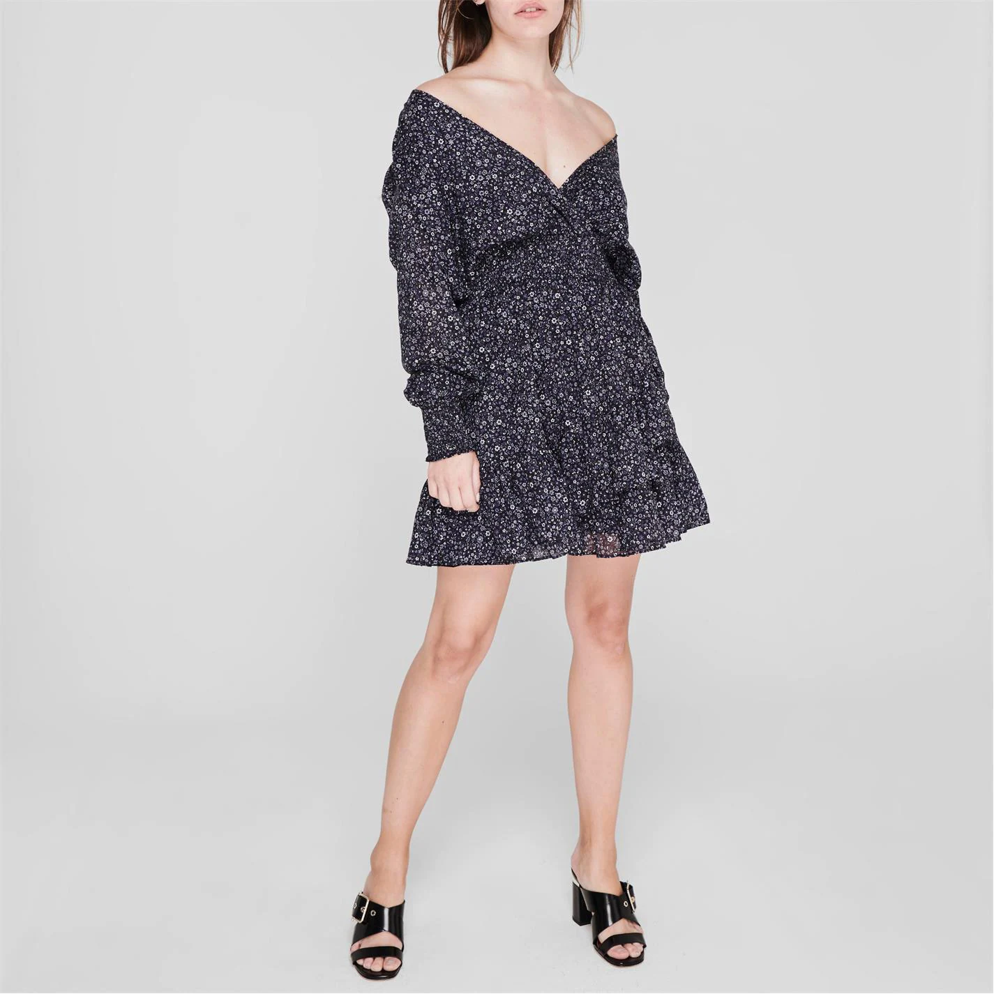 MICHAEL Michael Kors Flower Mini Dress 4 MICHAEL Michael Kors Flower Mini Dress - Image 2