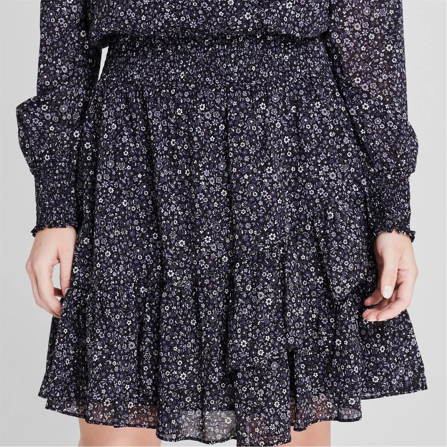 MICHAEL Michael Kors Flower Mini Dress 6 MICHAEL Michael Kors Flower Mini Dress - Image 4