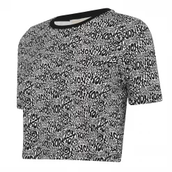 MICHAEL MICHAEL KORS Allover Logo Crop Top -MICHAEL Michael Kors Official Shop 64472999 xxl a11