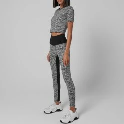 MICHAEL MICHAEL KORS Allover Logo Crop Top -MICHAEL Michael Kors Official Shop 64472999 xxl a2