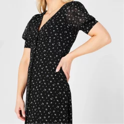 MICHAEL Michael Kors Michael Kors Puff Sleeve Dress 11 MICHAEL Michael Kors Michael Kors Puff Sleeve Dress -MICHAEL Michael Kors Official Shop 64812703 xxl a3