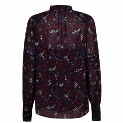 MICHAEL Michael Kors Paisley Blouse -MICHAEL Michael Kors Official Shop 65016006 xxl a10