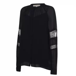 MICHAEL Michael Kors Lace Blouse -MICHAEL Michael Kors Official Shop 65017003 xxl a11