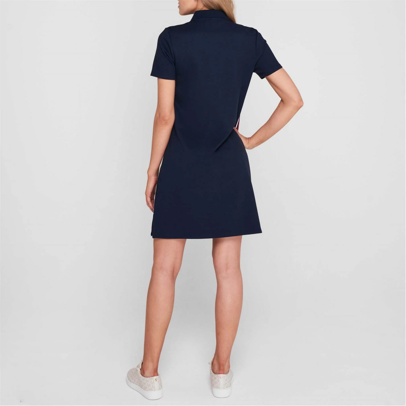 MICHAEL Michael Kors Short Sleeve Tape Polo Dress 5 MICHAEL Michael Kors Short Sleeve Tape Polo Dress - Image 3