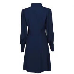 MICHAEL Michael Kors Long Sleeve Satin Mini Dress -MICHAEL Michael Kors Official Shop 65125018 xxl a10