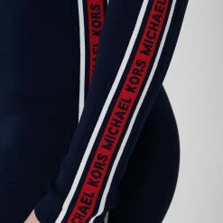 MICHAEL Michael Kors Michael Michael Kors Long Sleeve Tape Polo Dress -MICHAEL Michael Kors Official Shop 65223918 xxl a4