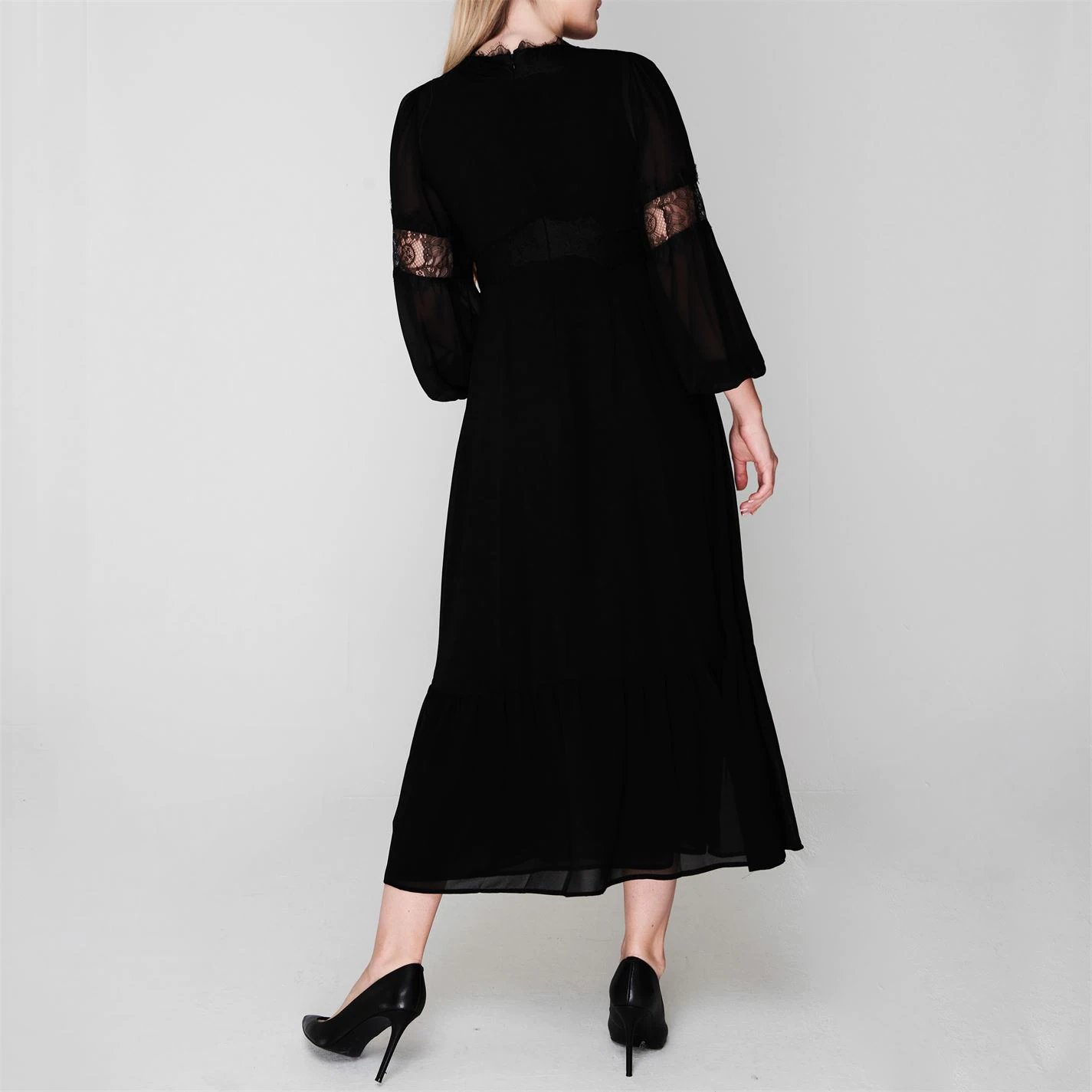 MICHAEL Michael Kors Lace Trim Dress 5 MICHAEL Michael Kors Lace Trim Dress - Image 3