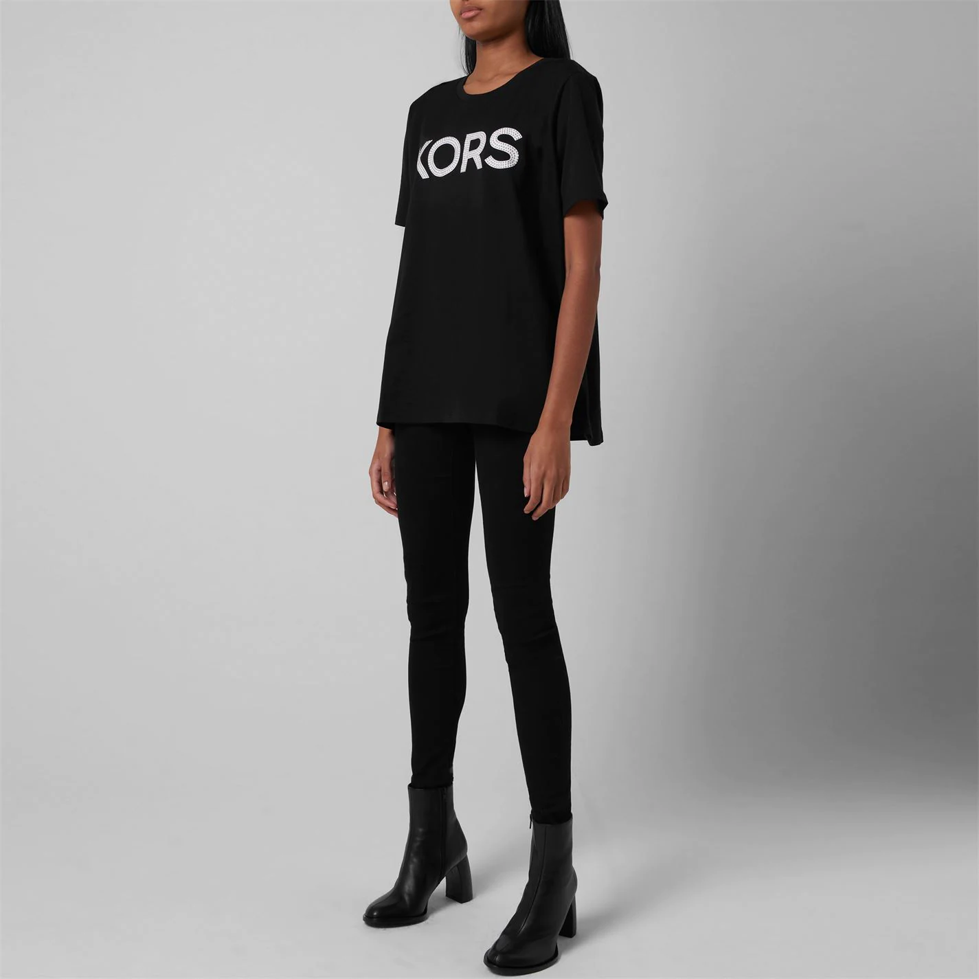 MICHAEL MICHAEL KORS Stud Crew Neck T Shirt 5 MICHAEL MICHAEL KORS Stud Crew Neck T Shirt - Image 3