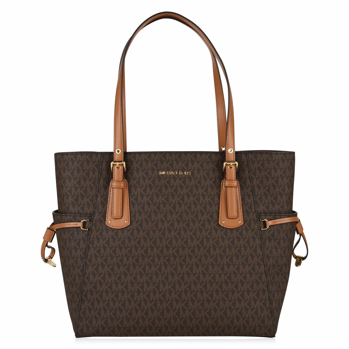 MICHAEL MICHAEL KORS Grained Leather Voyager Tote Bag 3 MICHAEL MICHAEL KORS Grained Leather Voyager Tote Bag
