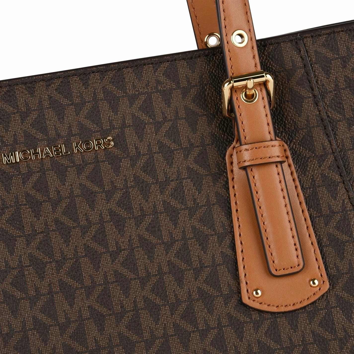 MICHAEL MICHAEL KORS Grained Leather Voyager Tote Bag 6 MICHAEL MICHAEL KORS Grained Leather Voyager Tote Bag - Image 4