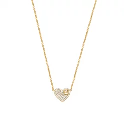 MICHAEL Michael Kors MMK CZ Love Heart Pe Ld10