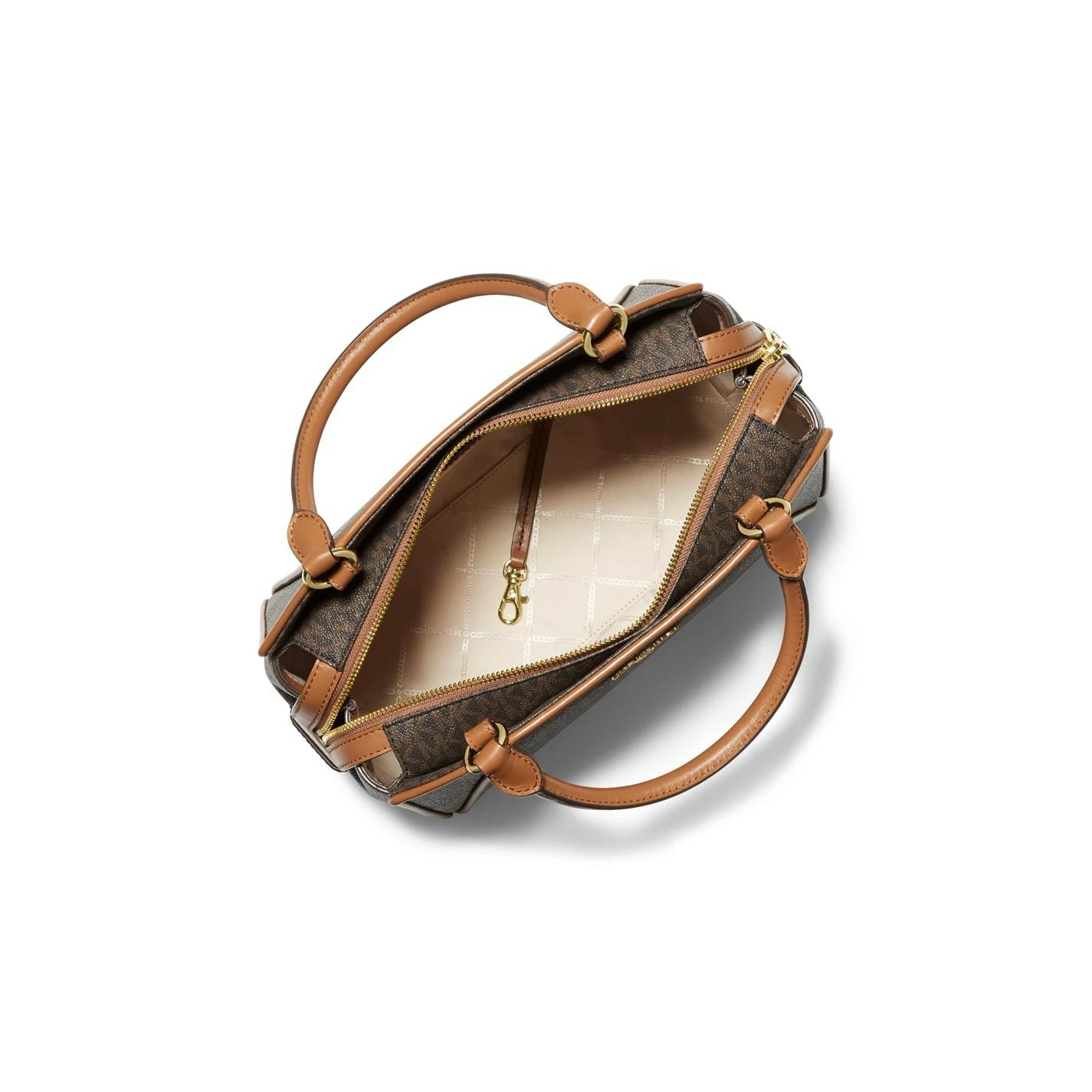 MICHAEL Michael Kors Cleo Signature Medium Satchel 4 MICHAEL Michael Kors Cleo Signature Medium Satchel - Image 2