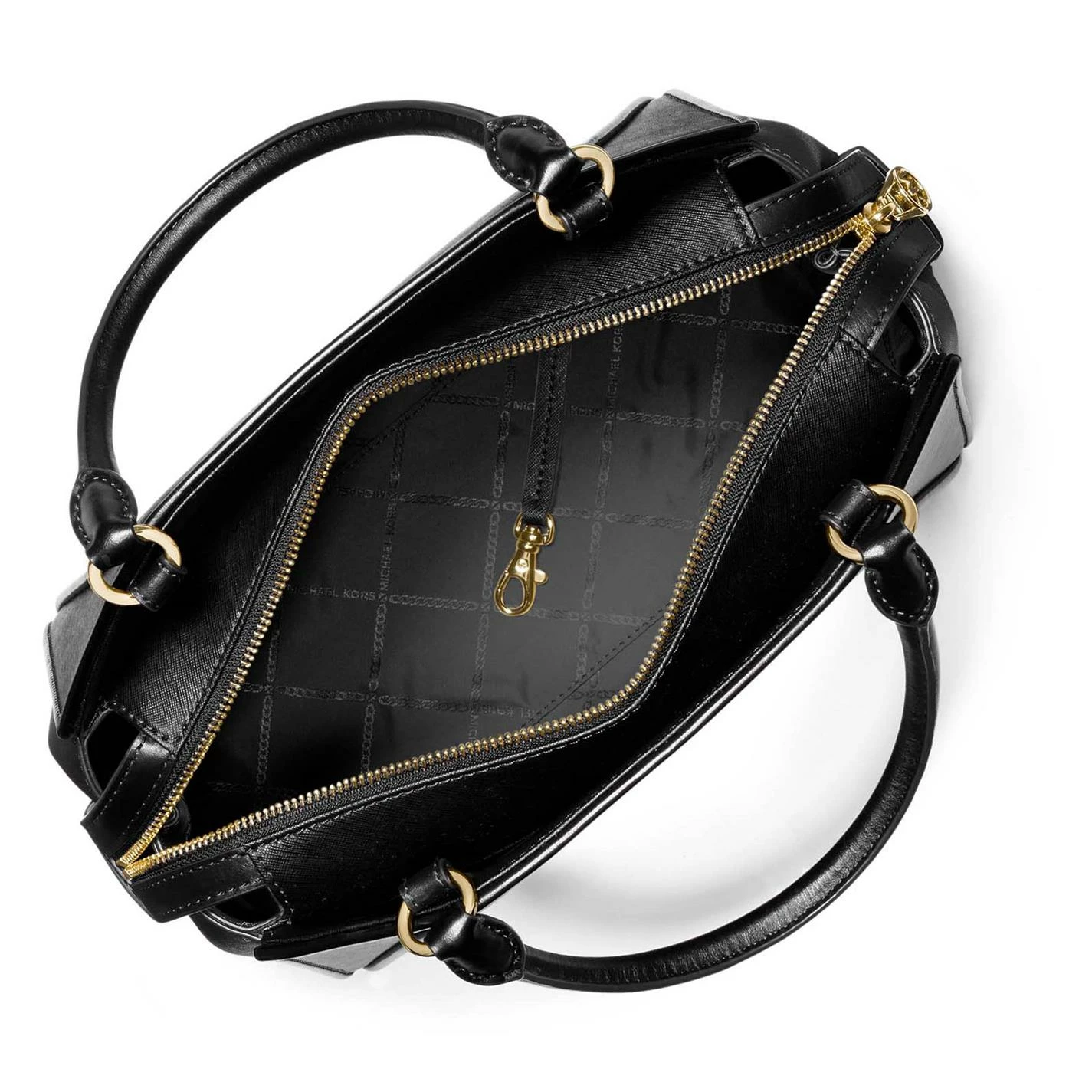 MICHAEL Michael Kors CleoSaff Satchel Bag Womens 6 MICHAEL Michael Kors CleoSaff Satchel Bag Womens - Image 4