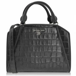 MICHAEL Michael Kors Michael Michael Kors Cleo Croc Small School Bag