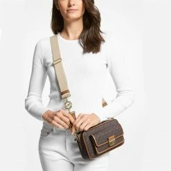 MICHAEL Michael Kors Bradshaw Signature Medium Camera Bag -MICHAEL Michael Kors Official Shop 77421205 xxl a4