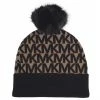 MICHAEL Michael Kors All Over Logo Pompom Hat -MICHAEL Michael Kors Official Shop 90643742 xxl