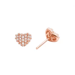 MICHAEL Michael Kors Diamond Heart Earring -MICHAEL Michael Kors Official Shop 99400410 xxl a2